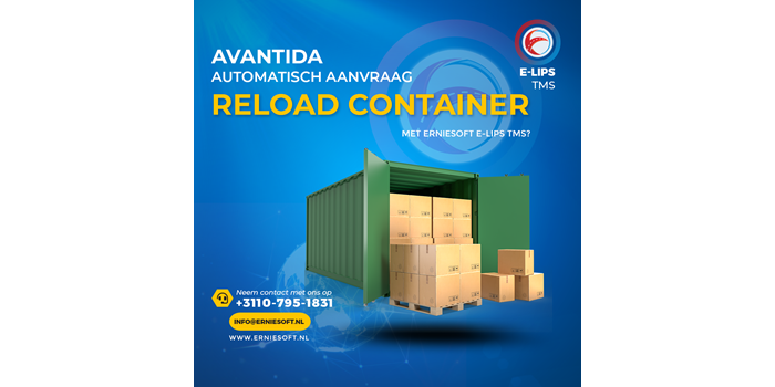 Avantida koppeling LIVE in e-Lips TMS: Naadloze Integratie Voor Efficiënt Containerhergebruik