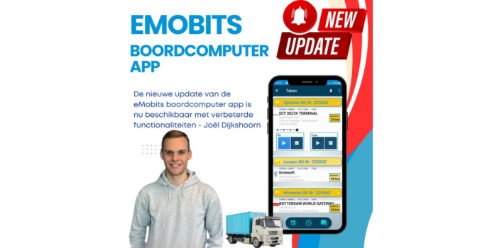 De nieuwe update van Emobits boordcomputer app is LIVE!