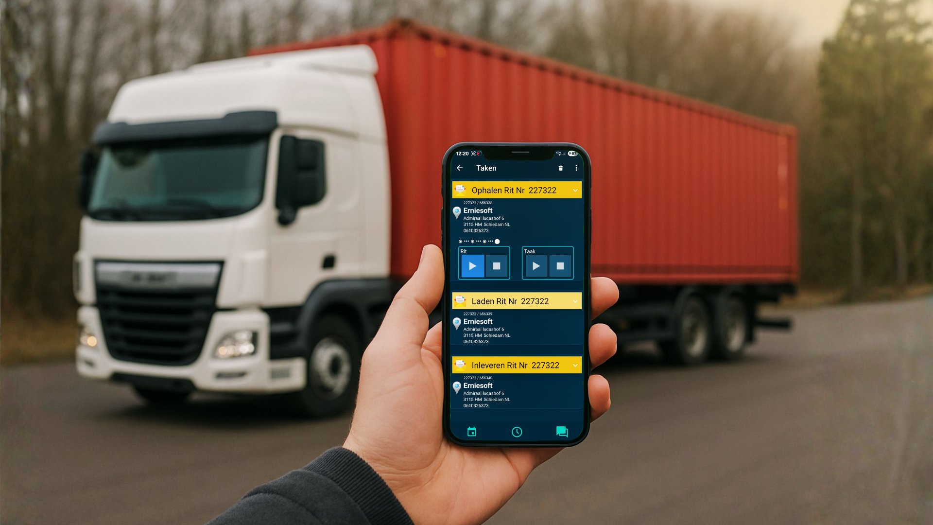 eMobits Boordcomputer App
